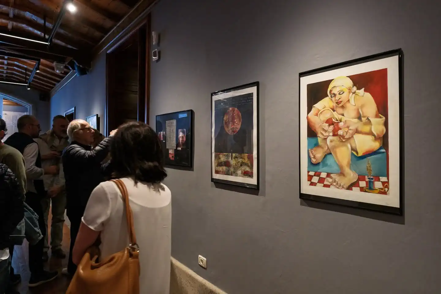Exposición Escuela Luján Pérez En La Casa Museo Tomás Morales