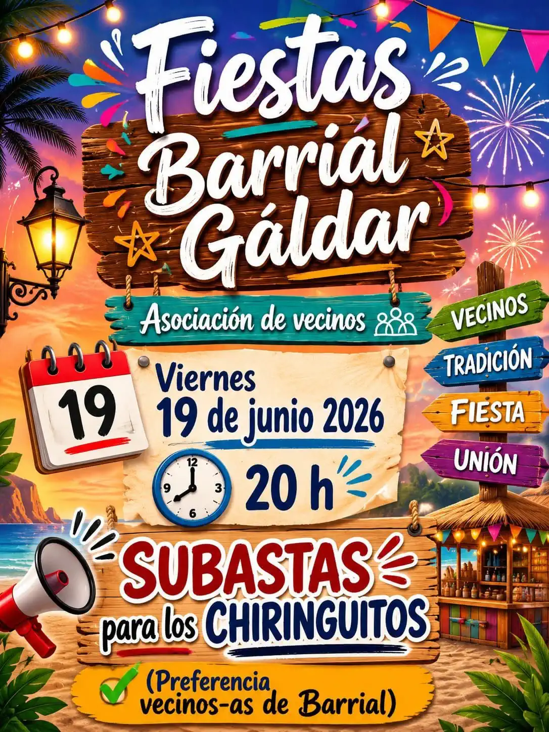 Fiestas De Barrial 2026 Subasta
