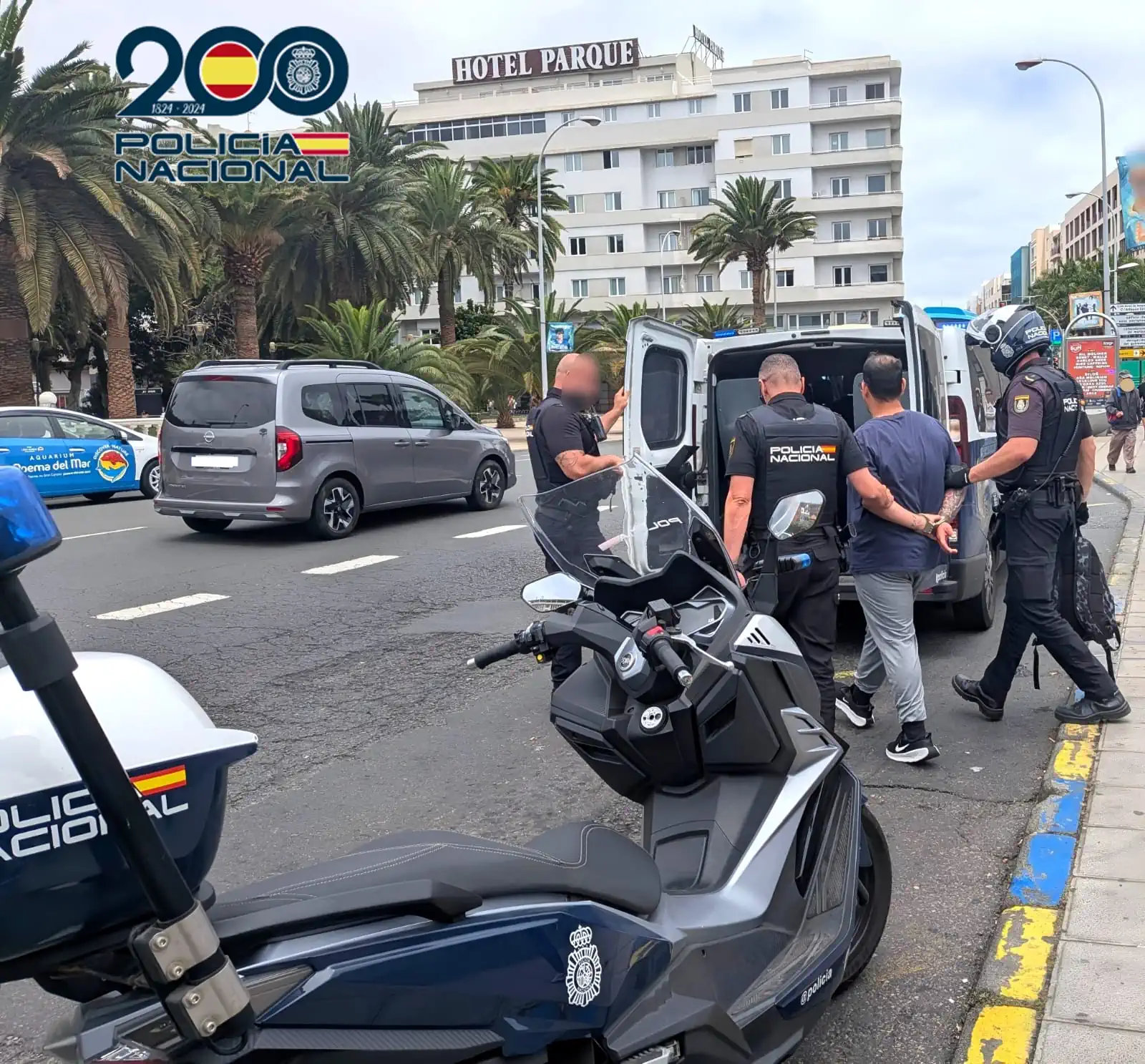 La Policía Nacional detiene un varón tras ser sorprendido con cerca de 100 gramos de sustancia estupefaciente