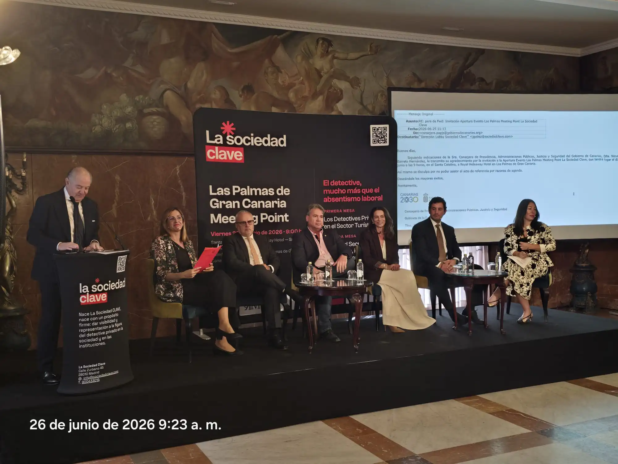 Las I Jornadas de La Sociedad Clave consolidan a Canarias como referente nacional en inteligencia, seguridad integral y protección de infraestructuras críticas