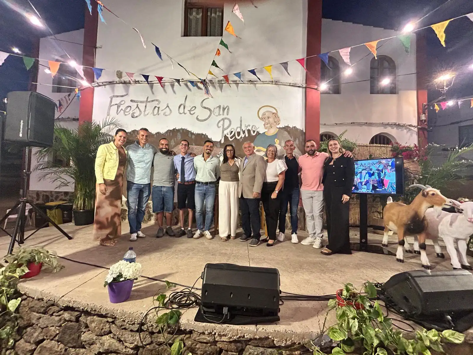 Tasarte y El Hoyo (La Aldea) dan inicio a sus fiestas patronales con emotivos pregones y una gran participación vecina