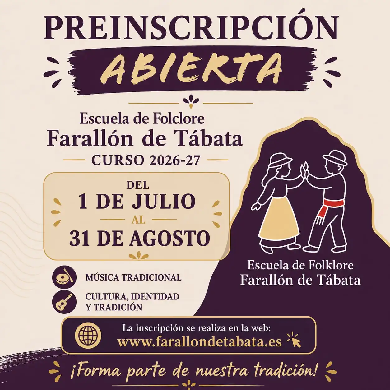 Inscripciones Escuela De Folclore Farallón De Tábata
