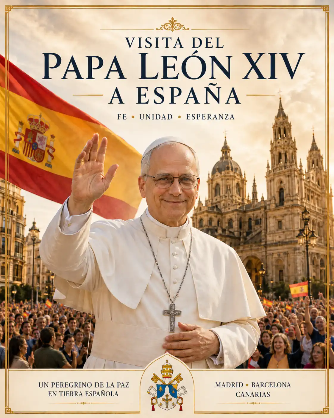León Xiv Visita España