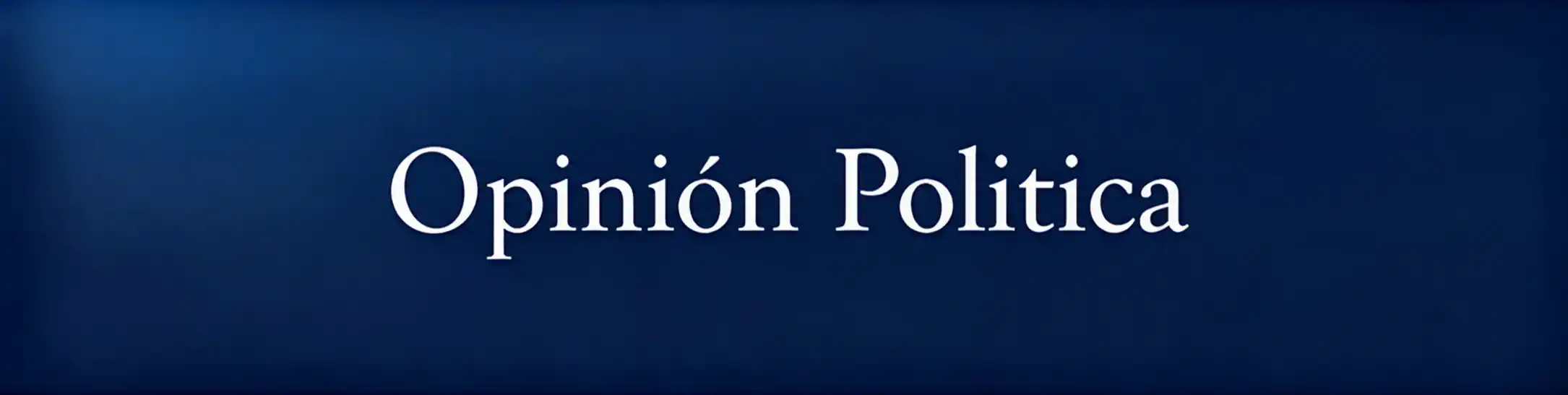 Opinión Politica