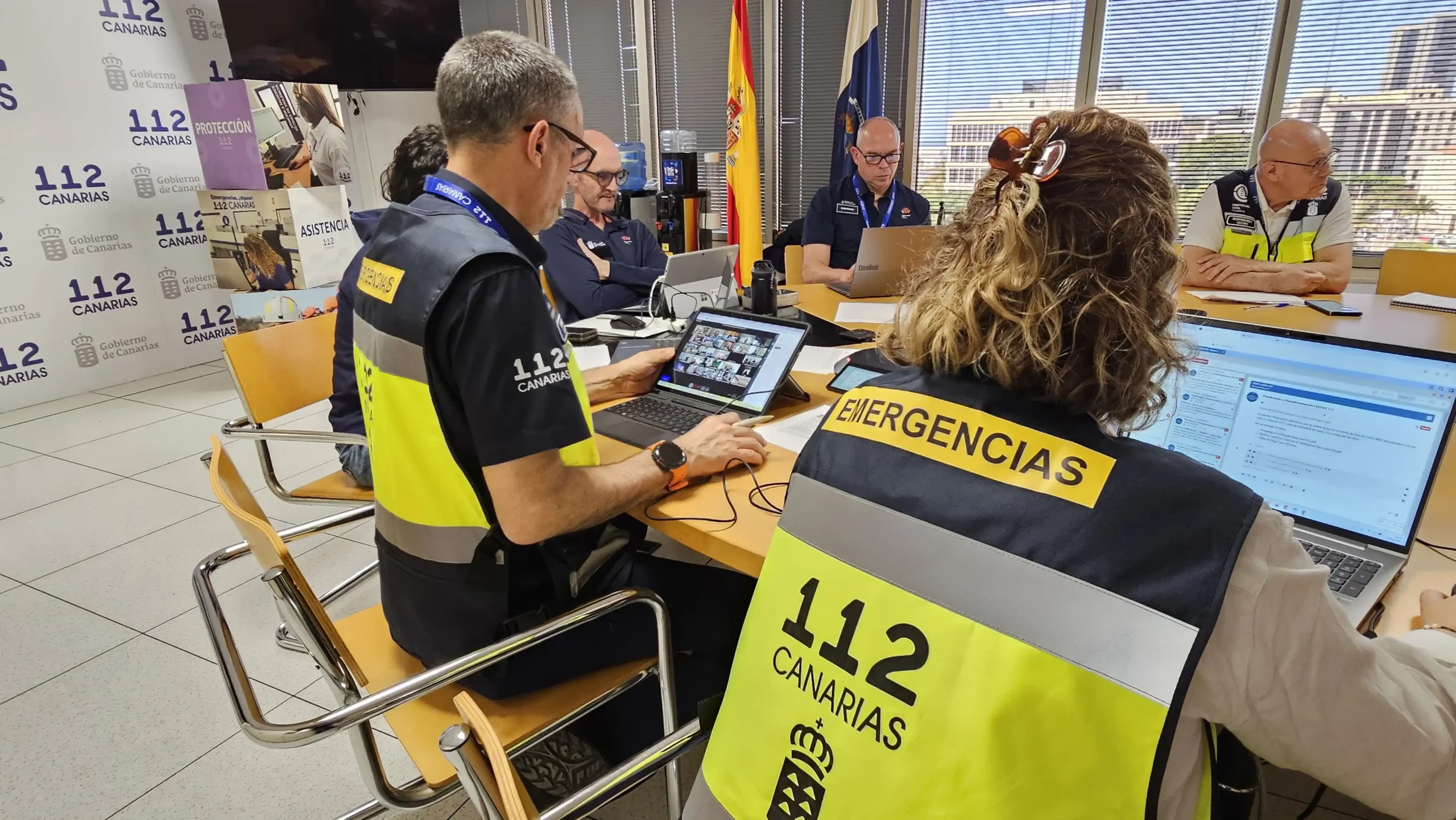 La Dirección General de Emergencias refuerza las medidas y los medios activados ante la visita del Papa a Canarias