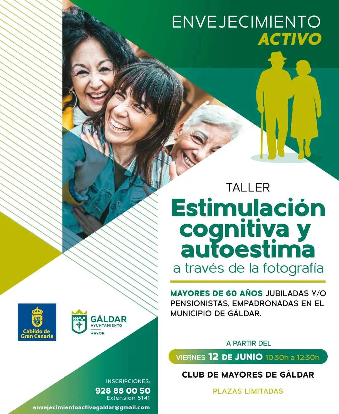 La Concejalía del Mayor impulsa un taller de fotografía terapéutica para fortalecer la autoestima y el bienestar emocional de las personas mayores
