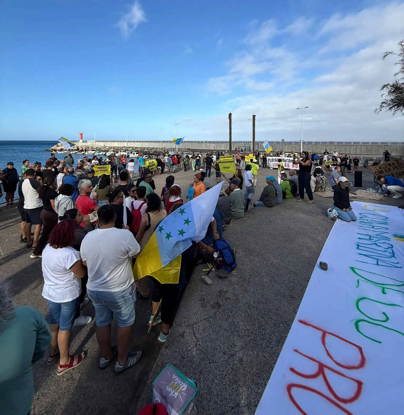 El Partido Popular de La Aldea respalda la movilización contra las granjas marinas y lleva el debate al Pleno municipal