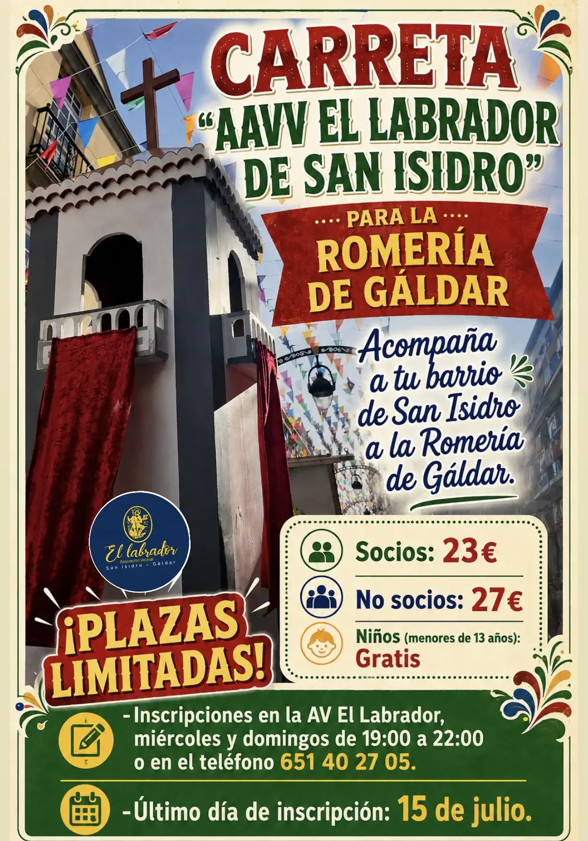 Carreta San Isidro Romeria De Gáldar