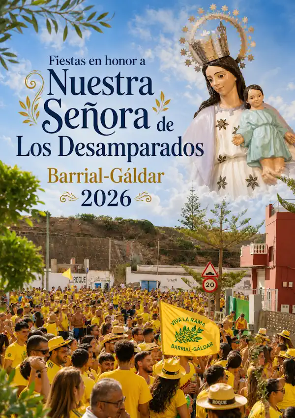 Cartel Fiestas De Barrial 20261