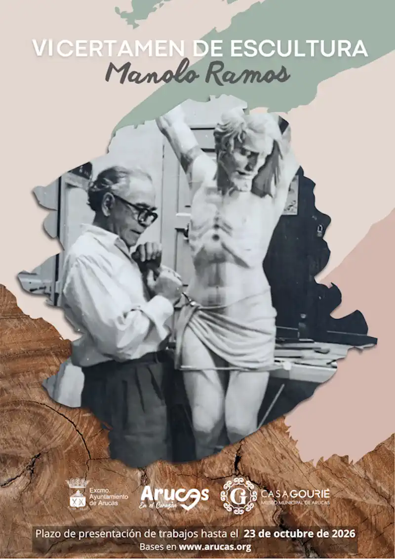 Cartel Vi Certamen De Escultura Manolo Ramos