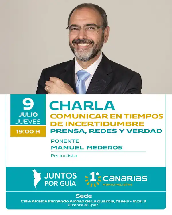 Charla Manuel Mederos