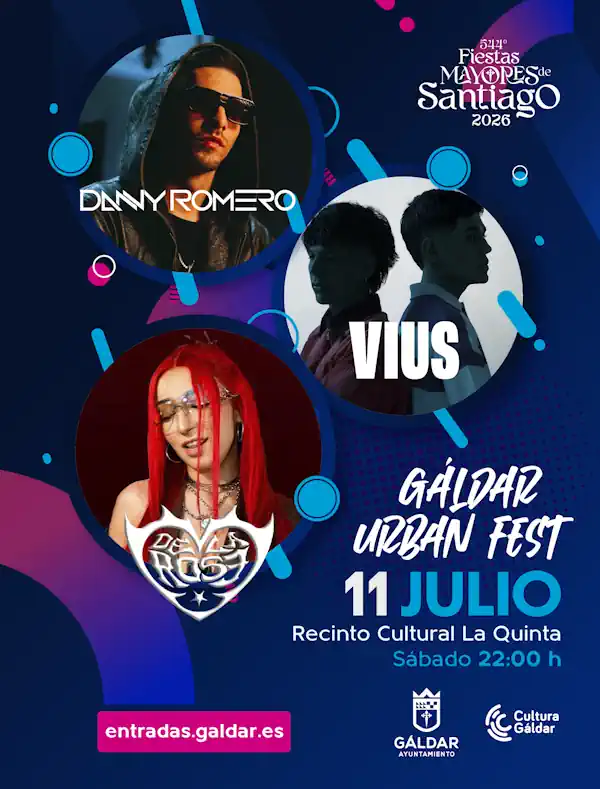 Galdar Urban Fest Fiestas Santiago 2026 Post
