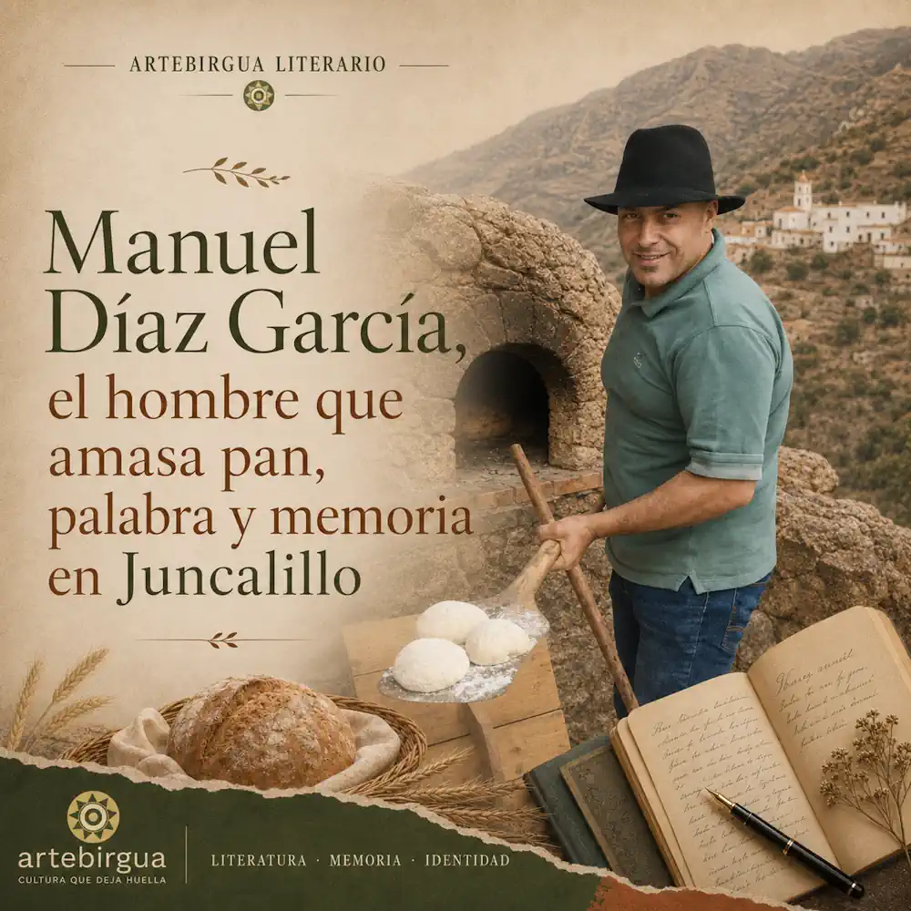 Manuel Díaz García, el hombre que amasa pan, palabra y memoria en Juncalillo