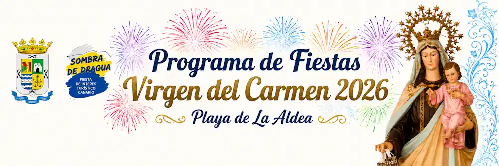 Banner Fiestas De La Playa De La Aldea 2026