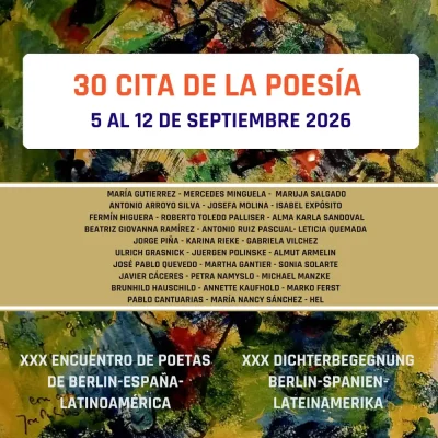 La XXX Cita de la Poesía congrega en Berlín a una treintena de poetas de Alemania, España y Latinoamérica