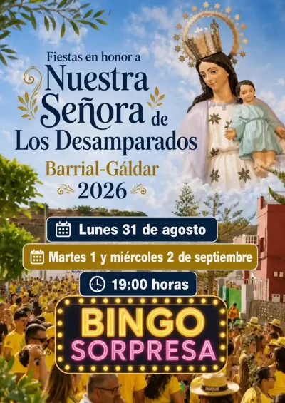 El Bingo Sorpresa llega a Barrial con tres jornadas vespertinas cargadas de regalos y sorpresas