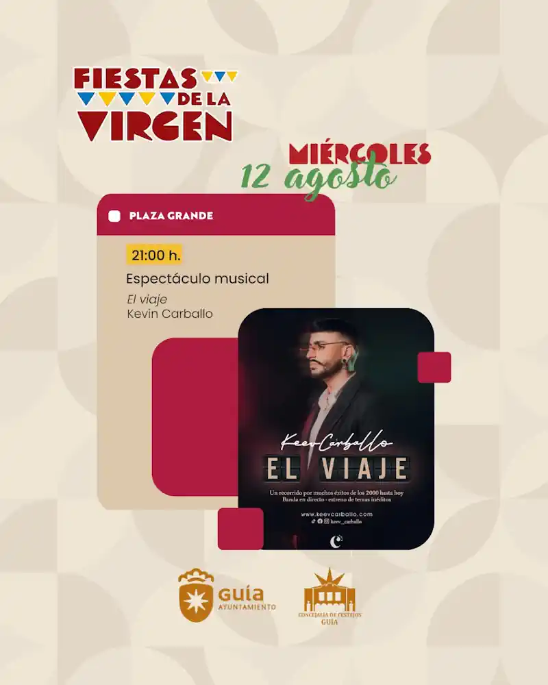 Cartel EspectÁculo Keeve Carballo