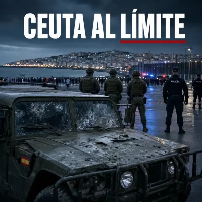 Ceuta al límite: doce detenidos tras una emboscada a cuatro militares