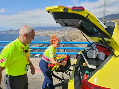 El SUC recuerda cómo ayudar en un accidente de tráfico sin correr riesgos o causar nuevos daños