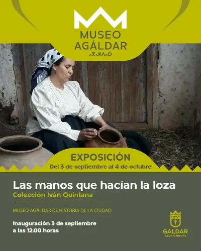 El Museo Agáldar inaugura la exposición ‘Las manos que hacían la loza’, del artista Iván Quintana