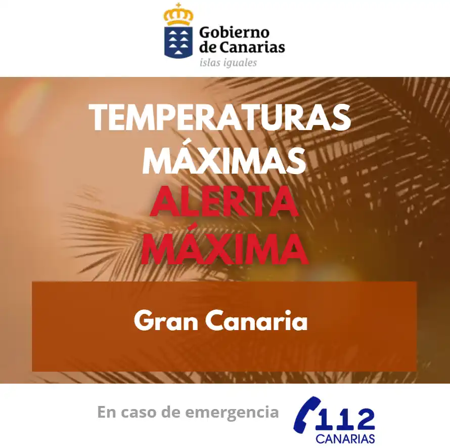 Situacion De Alerta Maxima Por Altas Temperaturas En Gran Canaria
