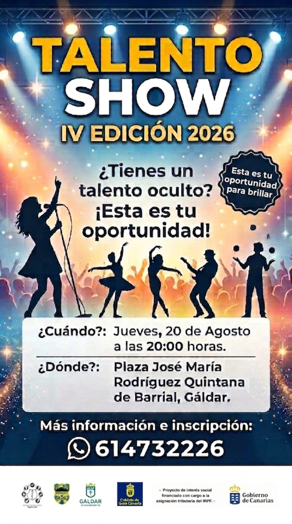 Barrial busca el talento sobre el escenario con la cuarta edición del Talento Show