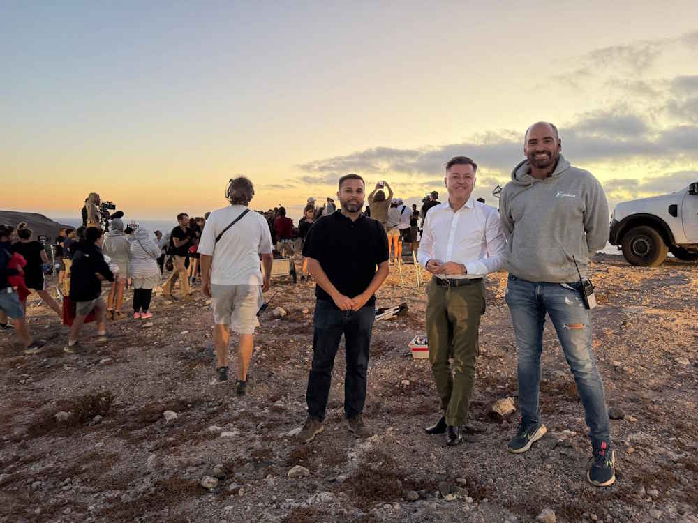 Concluye en Gáldar el rodaje de la superproducción internacional ‘El último druida’, protagonizada por Russell Crowe