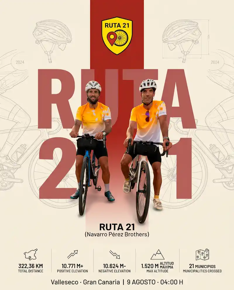 Cartel Ruta 21