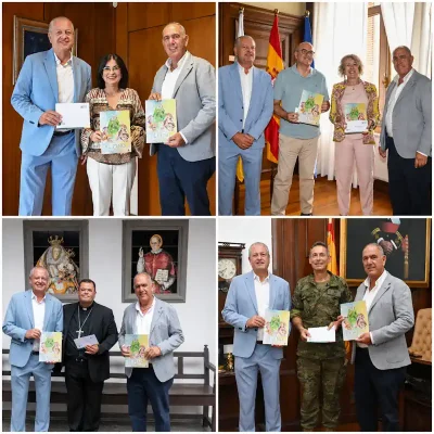 El Ayuntamiento de Teror continua con la ronda de invitaciones institucionales a la Fiesta del Pino