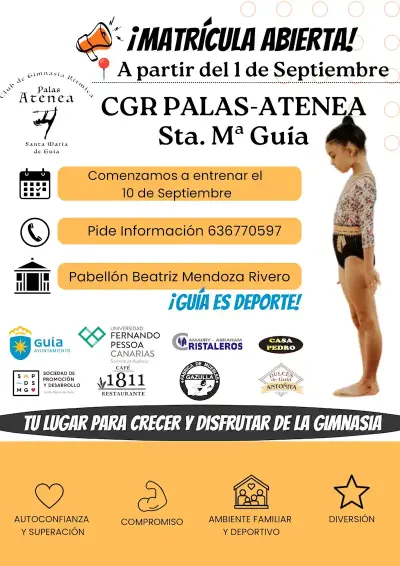 l Palas-Atenea de Santa María de Guía abre la nueva temporada de gimnasia rítmica