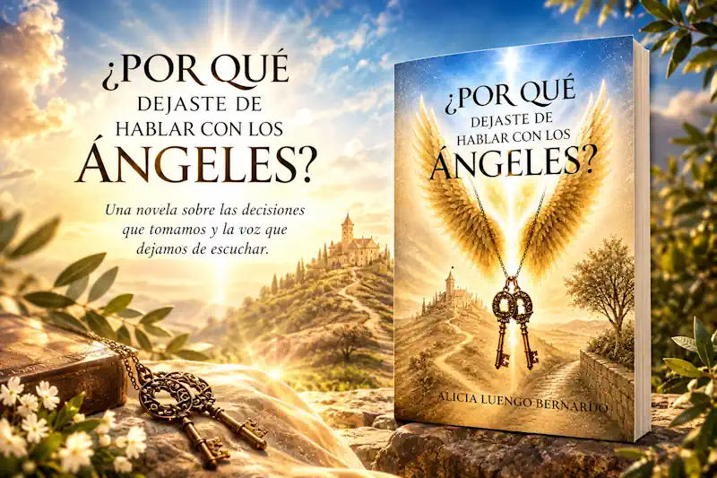 La escritora, periodista y editora Alicia Luengo Bernardo publica su nueva novela, ¿Por qué dejaste de hablar con los ángeles?