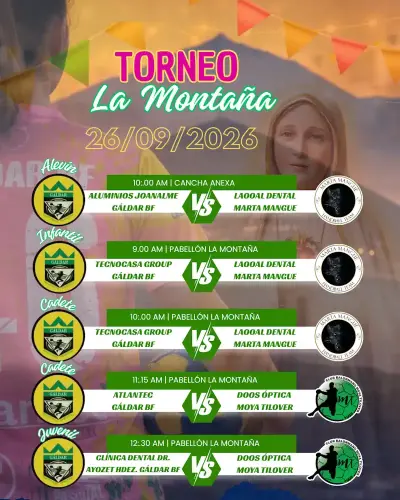 El balonmano femenino de Gáldar protagonizará una jornada deportiva en las fiestas de La Montaña