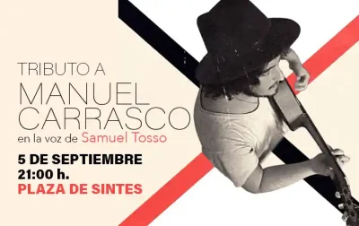 Nena Daconte aterriza en la Fiesta del Pino la noche de la Bajada de la Virgen, el 5 de septiembre