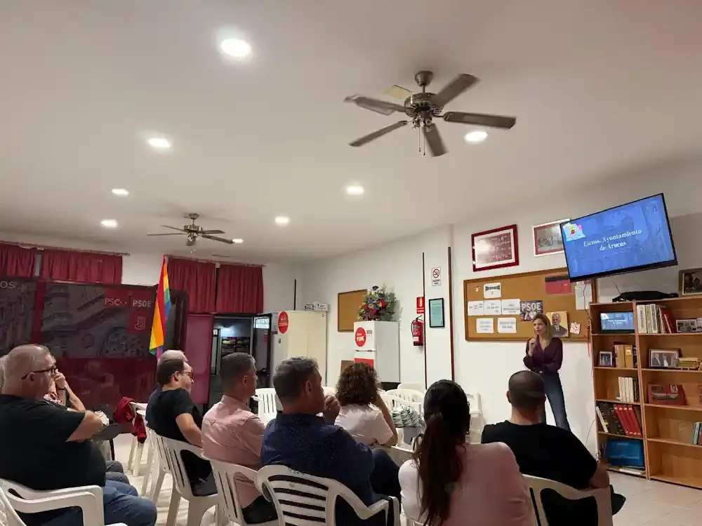 EL PSOE DE ARUCAS INFORMA A SU MILITANCIA SOBRE EL PRESUPUESTO MUNICIPAL PARA 2027