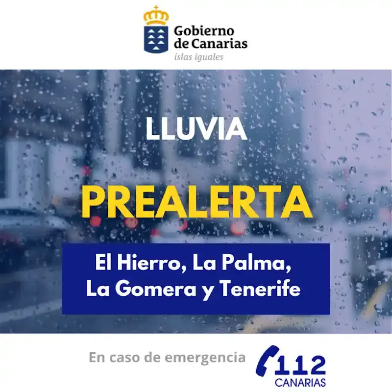 Situacion de prealerta por lluvias