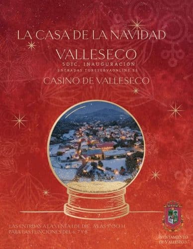 1 Semana Casa De La Navidad - Valleseco