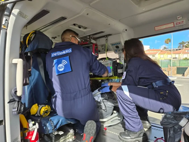 180526 Asistencia Del Suc A Un Paciente Con Complicación Quirúrgica 1