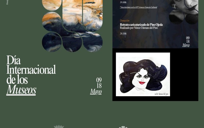 Entrega del cuadro de Pino Ojeda