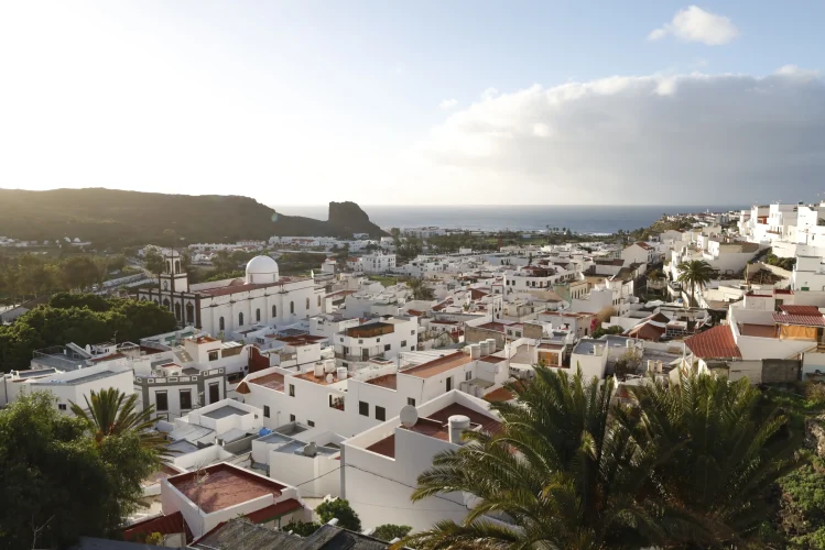 Agaete Desde Barrio De San Sebastián