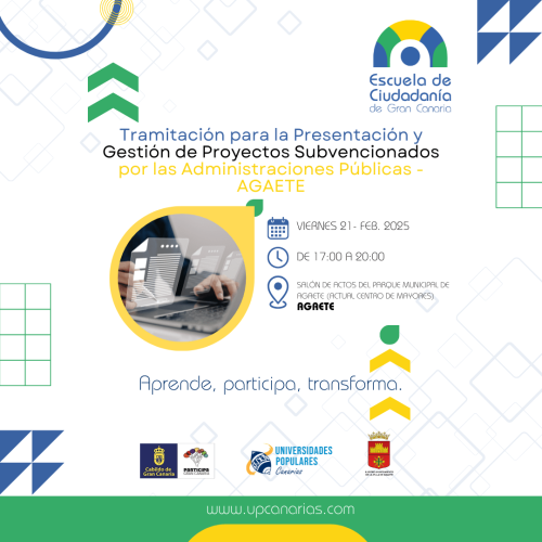 AGAETE TRAM. PROY SUBV.