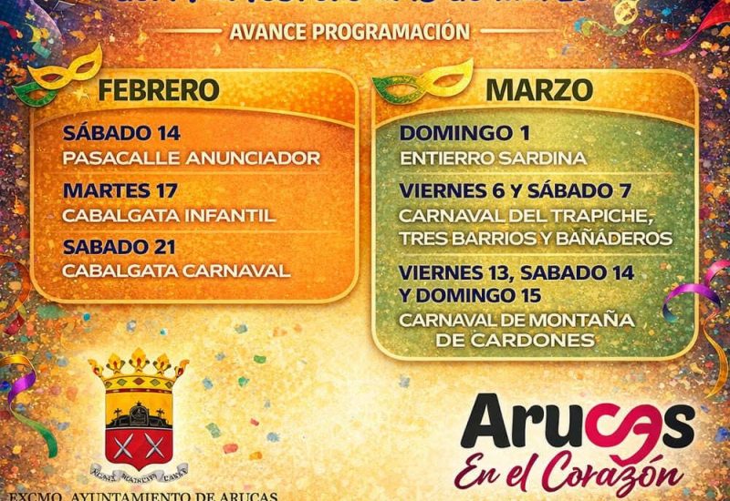 AVANCE PROGRAMACIÓN CARNAVAL DE ARUCAS 2026 (1)