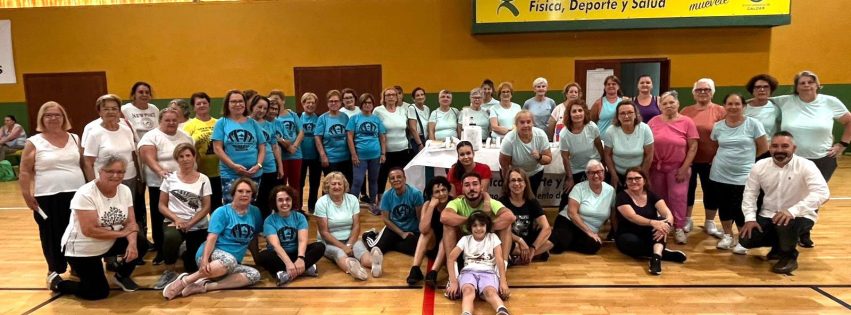 Actividad final del programa Actívate en el Polideportivo Juan Vega Mateos