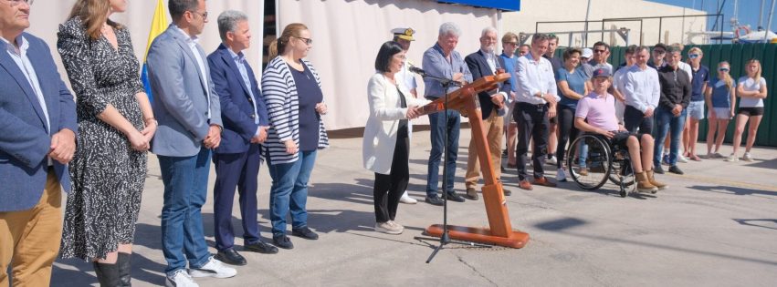 Acto de inauguración de la nueva zona de marina del Real Club Náutico de Gran Canaria (1)