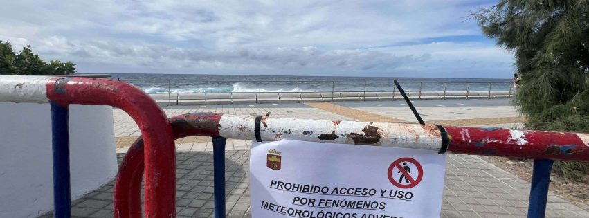 Agaete borrasca Claudia