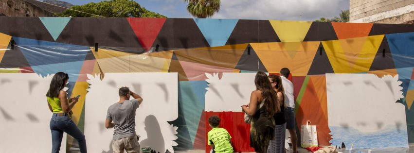 Agaete da la bienvenida a las fiestas de Las Nieves con el arte y talento de su encuentro de pintores 1