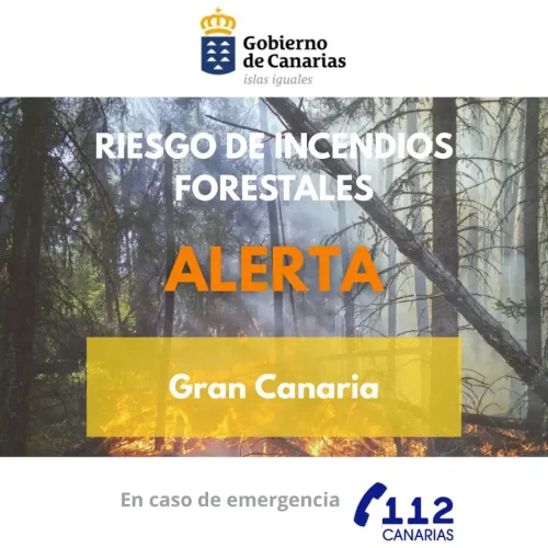 Alertas Por Incendio Gran Canaria