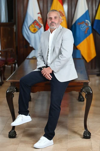 Alfredo Gonçalves Ferreira, alcalde de Guía de Gran Canaria copia