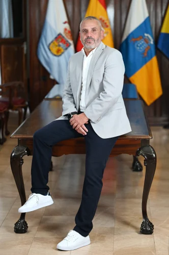 Alfredo Gonçalves Ferreira, alcalde de Guía de Gran Canaria copia
