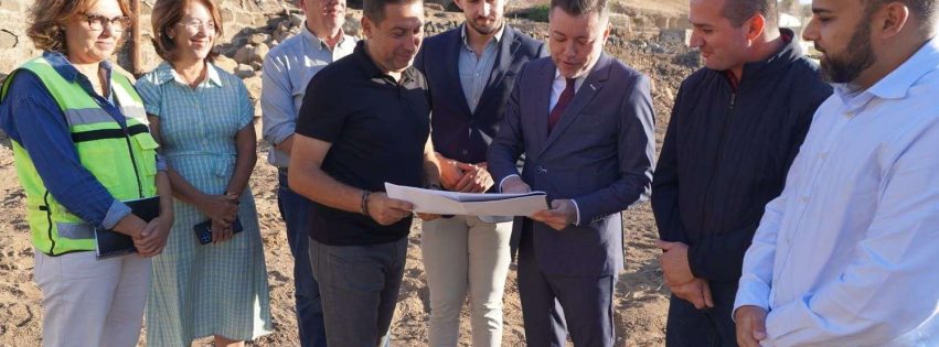 Arrancan las obras del nuevo acceso peatonal y de tráfico rodado al IES Agáldar