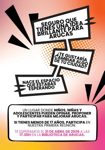 Arucas Invita A La Población Infantil Y Adolescente A Participar En La Construcción De Su Ciudad (2)
